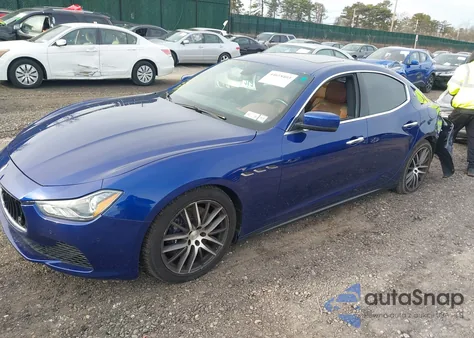 2014 Maserati Ghibli S Q4 from USA, damaged, VIN ZAM57RTA9E1126431